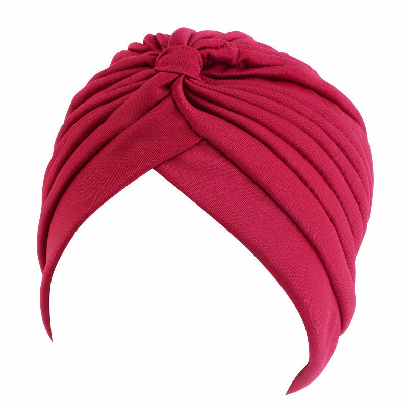 Women’s Turban Headscarf Cap – Watermelon Colour Ethnic Style