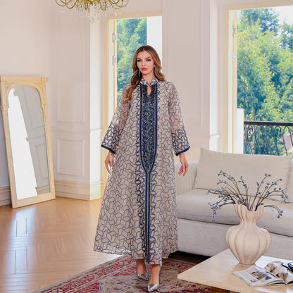Elegant Modest Robe Dress – Middle-East Coverage & Style
