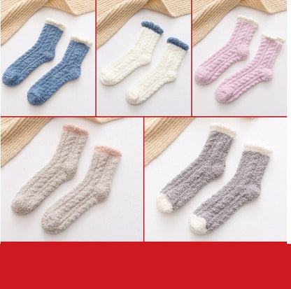 Women’s Fluffy Thermal Socks – Cozy Winter Warmth