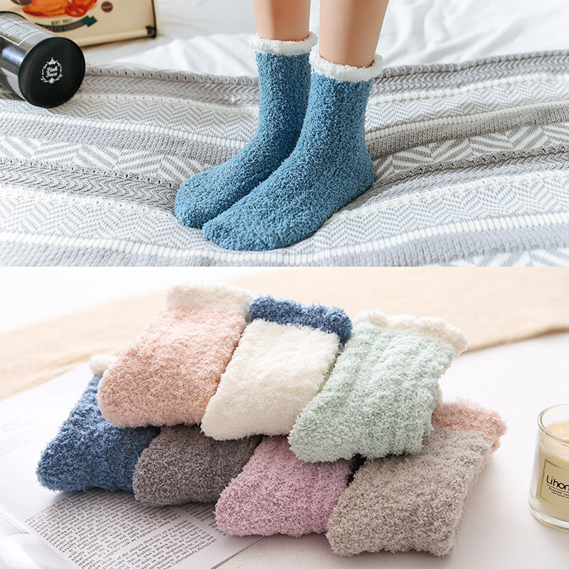 Women’s Fluffy Thermal Socks – Cozy Winter Warmth