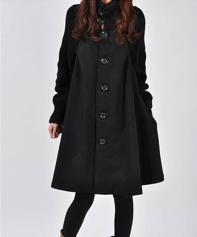 Women’s Fashion Mid-Length Trench Coat – Elegant Layer