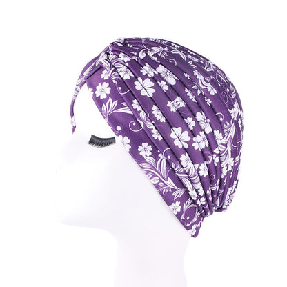 Cross-Front Hijab Turban Hat – Chic Modest Wrap