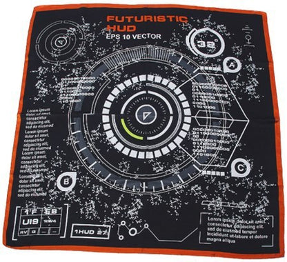 Luxury Printed Silk Hijab Scarf – Elegant & Versatile