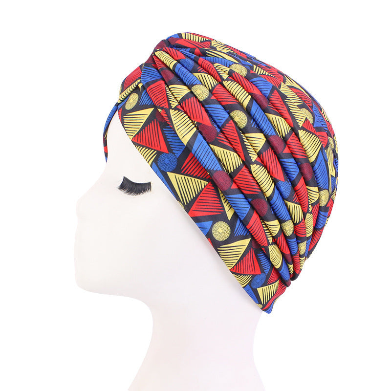 Cross-Front Hijab Turban Hat – Chic Modest Wrap