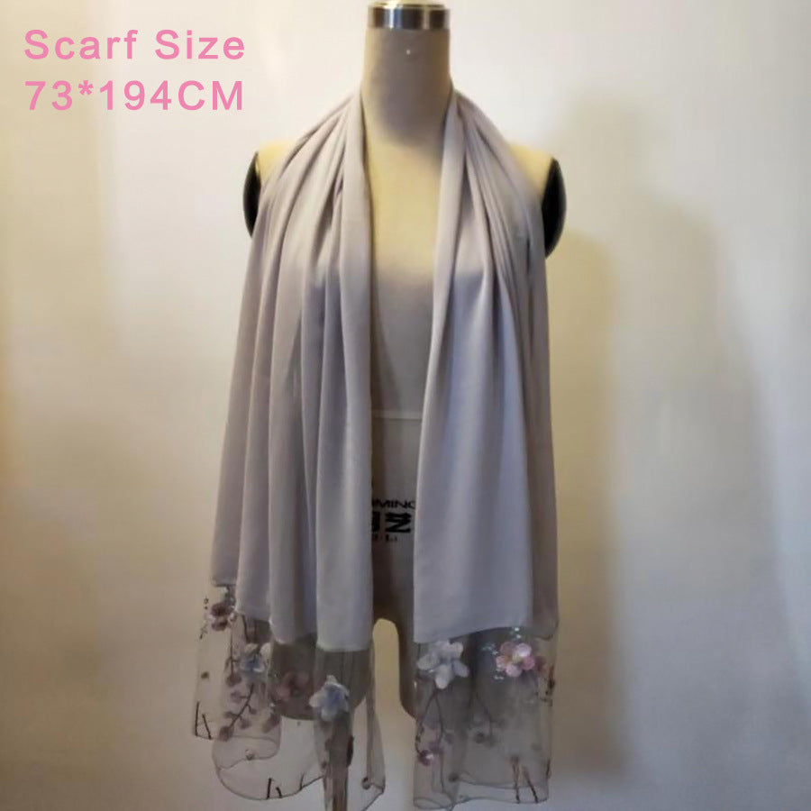 Elegant Solid-Colour Hijab – Everyday Modest Style