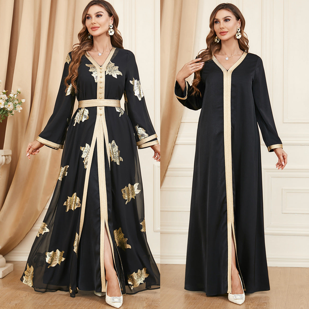 Elegant Two-Piece Modest Dress – Chic Set for Women