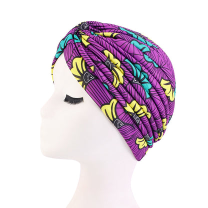 Cross-Front Hijab Turban Hat – Chic Modest Wrap