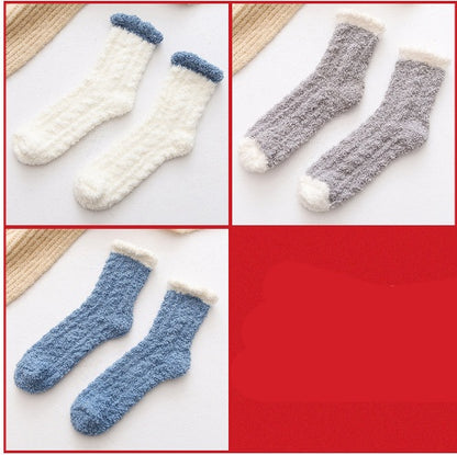 Women’s Fluffy Thermal Socks – Cozy Winter Warmth