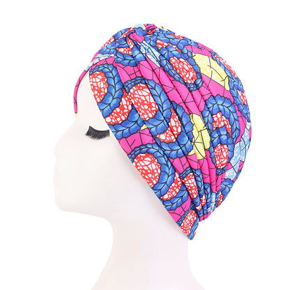 Cross-Front Hijab Turban Hat – Chic Modest Wrap